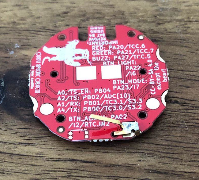 Sensor Watch Lite Board